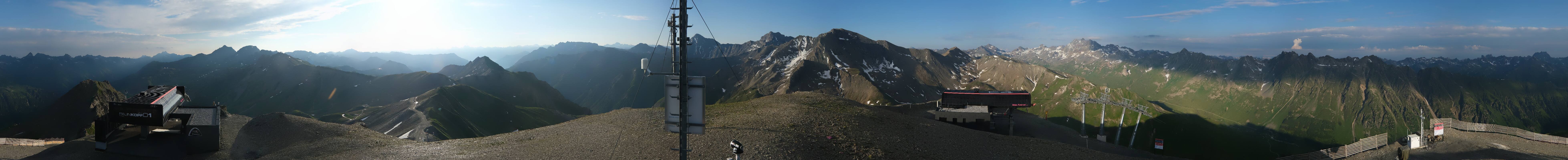 Archiv Foto Webcam Palinkopf in Ischgl