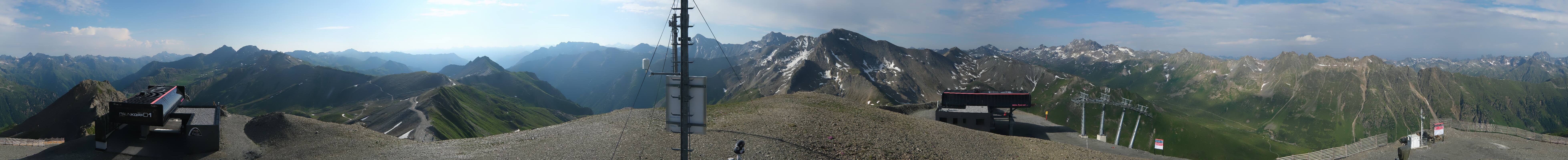 Archiv Foto Webcam Palinkopf in Ischgl