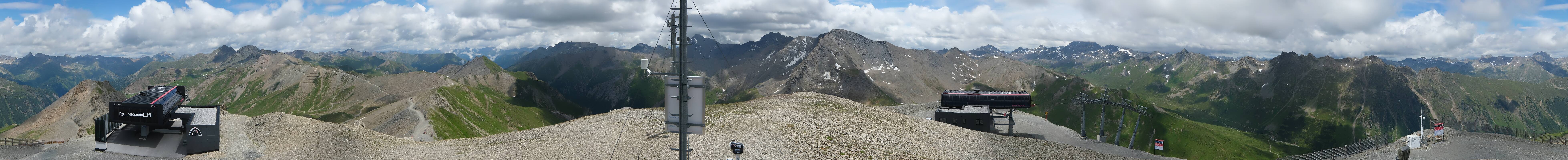 Archiv Foto Webcam Palinkopf in Ischgl