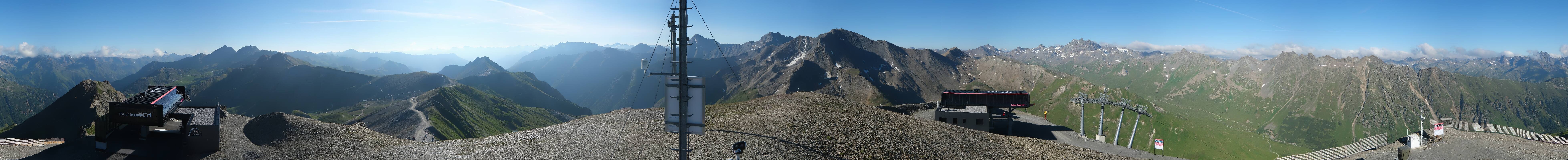 Archiv Foto Webcam Palinkopf in Ischgl