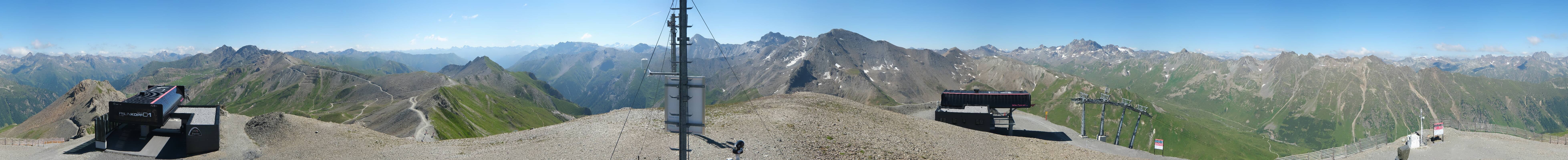 Archiv Foto Webcam Palinkopf in Ischgl