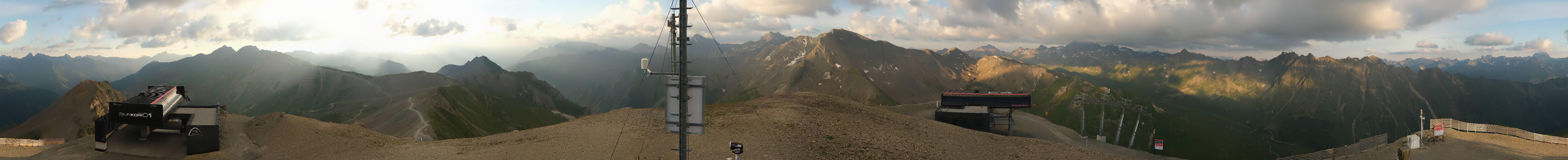 Archiv Foto Webcam Palinkopf in Ischgl