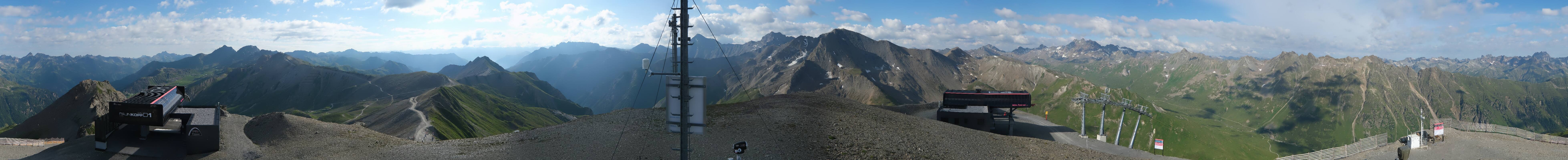 Archiv Foto Webcam Palinkopf in Ischgl