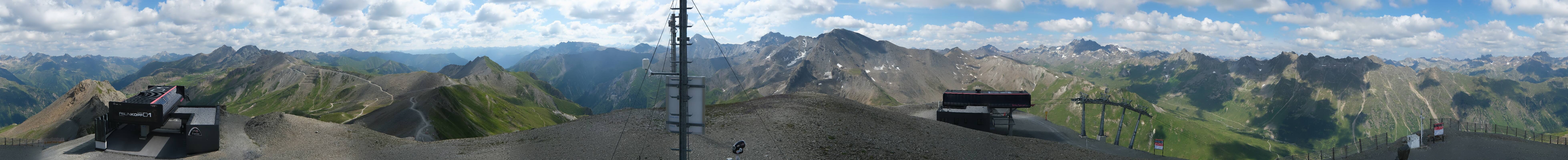 Archiv Foto Webcam Palinkopf in Ischgl