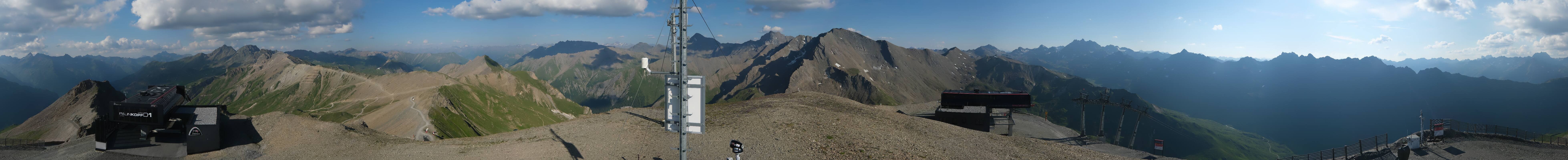 Archiv Foto Webcam Palinkopf in Ischgl