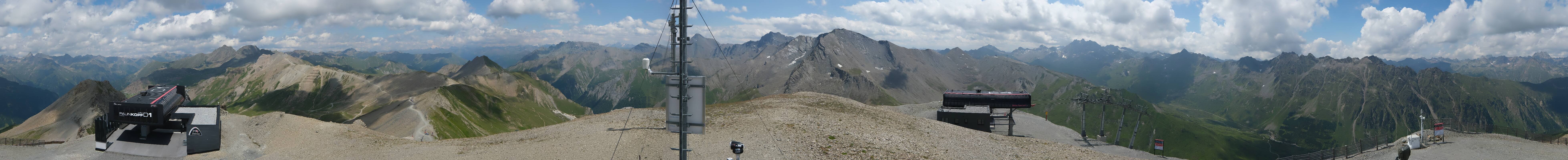 Archiv Foto Webcam Palinkopf in Ischgl