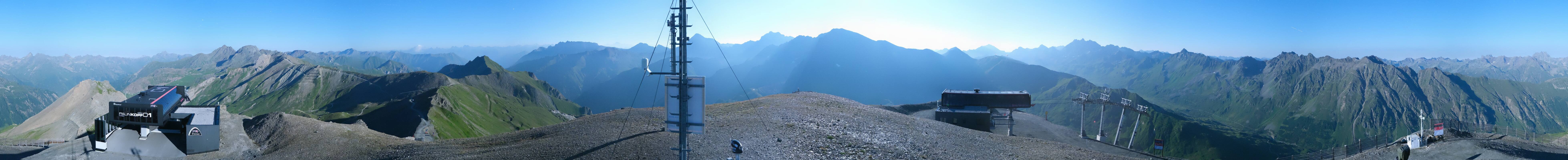 Archiv Foto Webcam Palinkopf in Ischgl