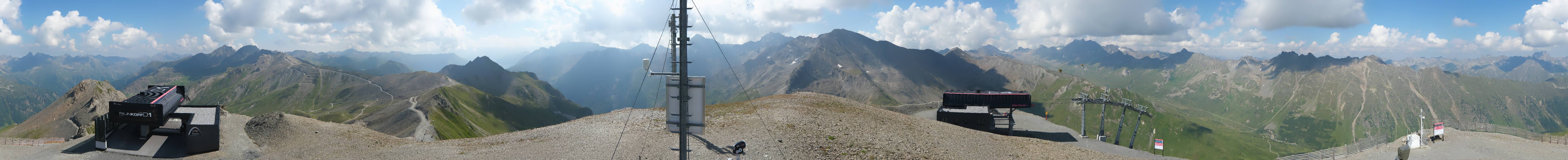 Archiv Foto Webcam Palinkopf in Ischgl