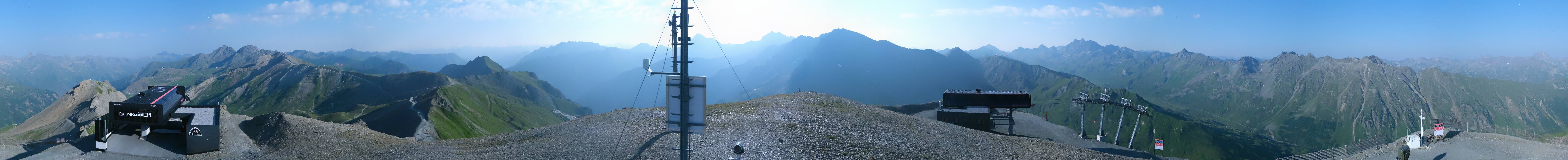 Archiv Foto Webcam Palinkopf in Ischgl