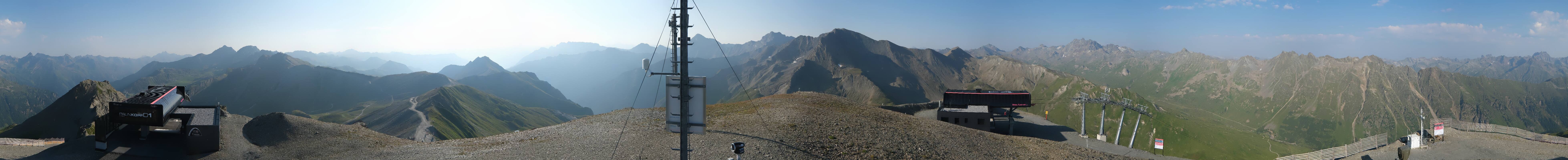 Archiv Foto Webcam Palinkopf in Ischgl