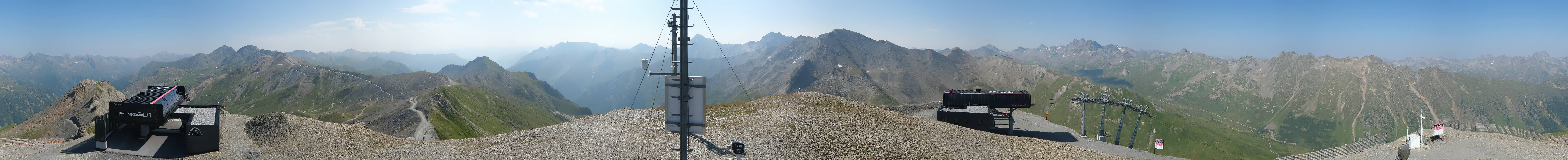 Archiv Foto Webcam Palinkopf in Ischgl