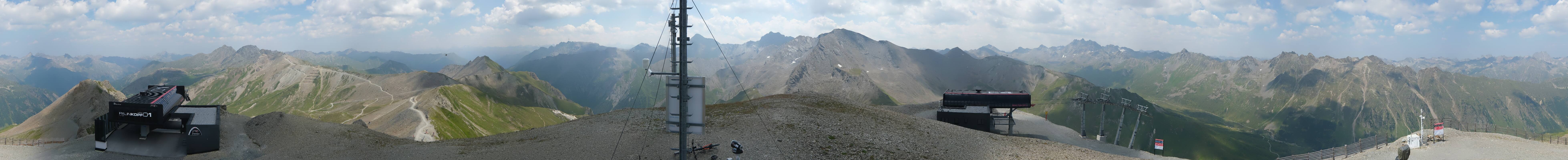 Archiv Foto Webcam Palinkopf in Ischgl