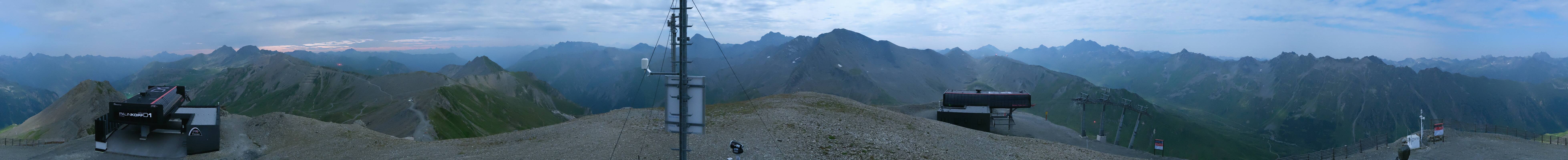 Archiv Foto Webcam Palinkopf in Ischgl