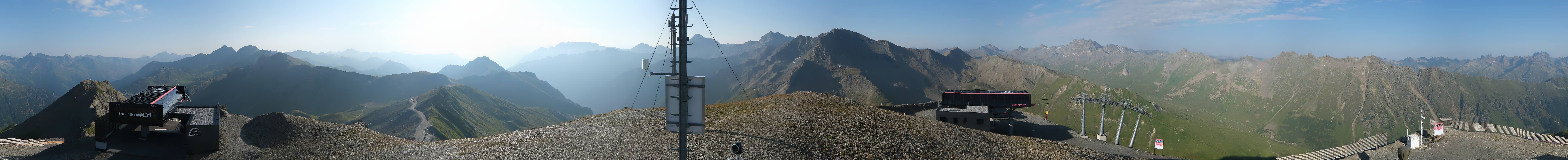 Archiv Foto Webcam Palinkopf in Ischgl