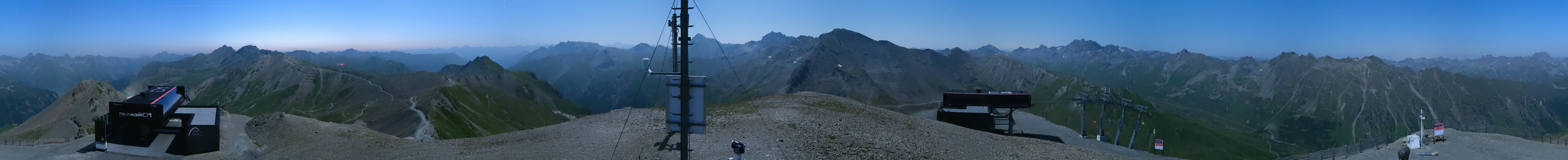 Archiv Foto Webcam Palinkopf in Ischgl