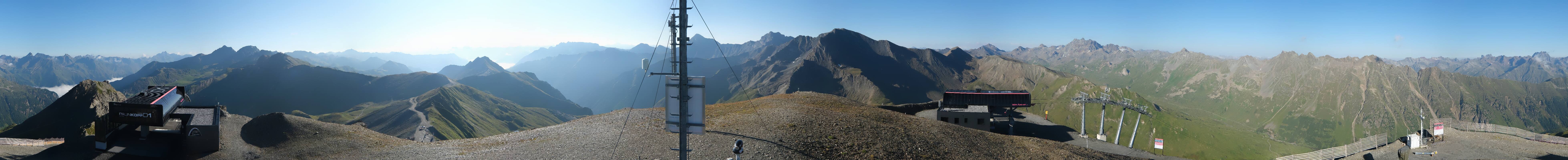 Archiv Foto Webcam Palinkopf in Ischgl