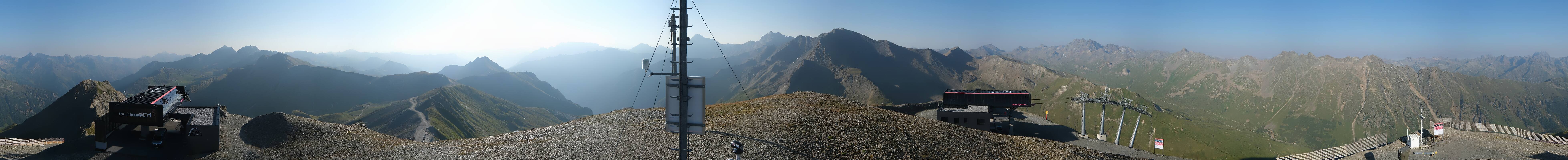 Archiv Foto Webcam Palinkopf in Ischgl