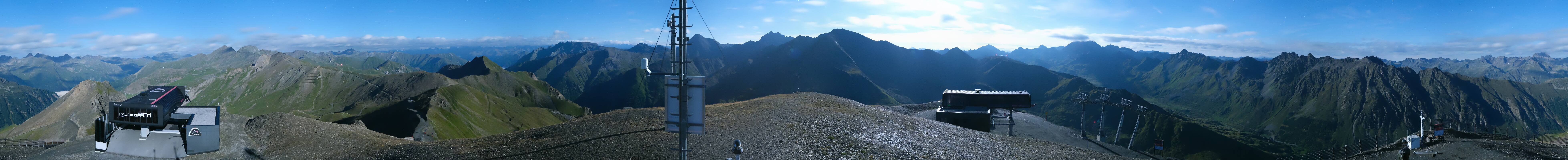 Archiv Foto Webcam Palinkopf in Ischgl
