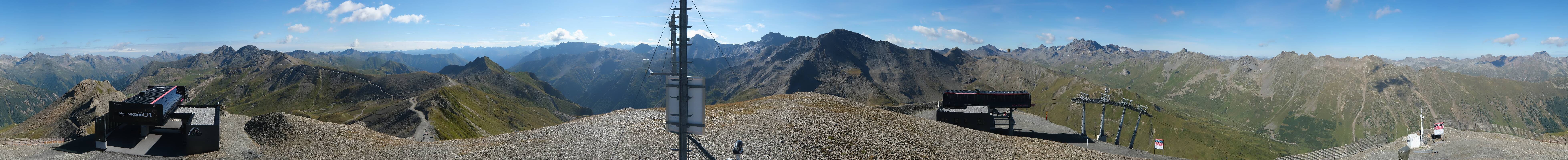 Archiv Foto Webcam Palinkopf in Ischgl