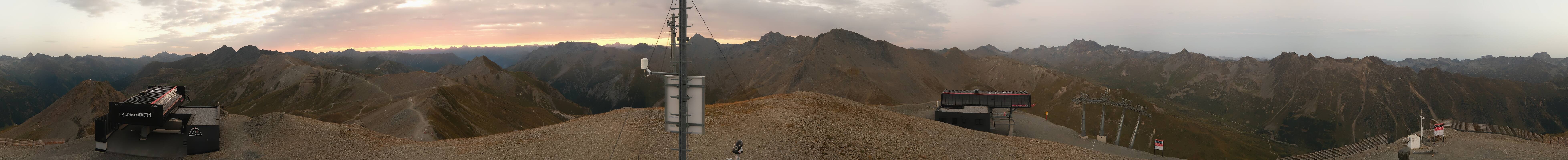 Archiv Foto Webcam Palinkopf in Ischgl