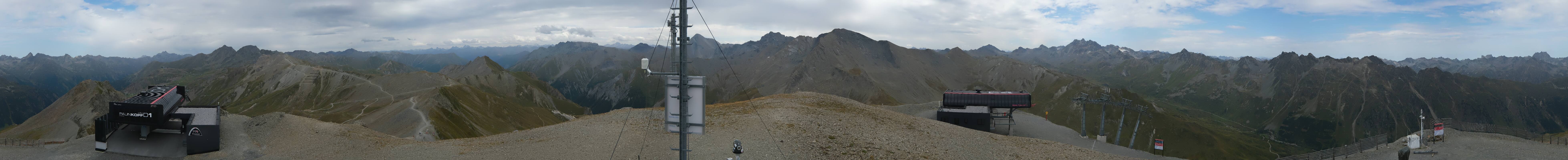 Archiv Foto Webcam Palinkopf in Ischgl