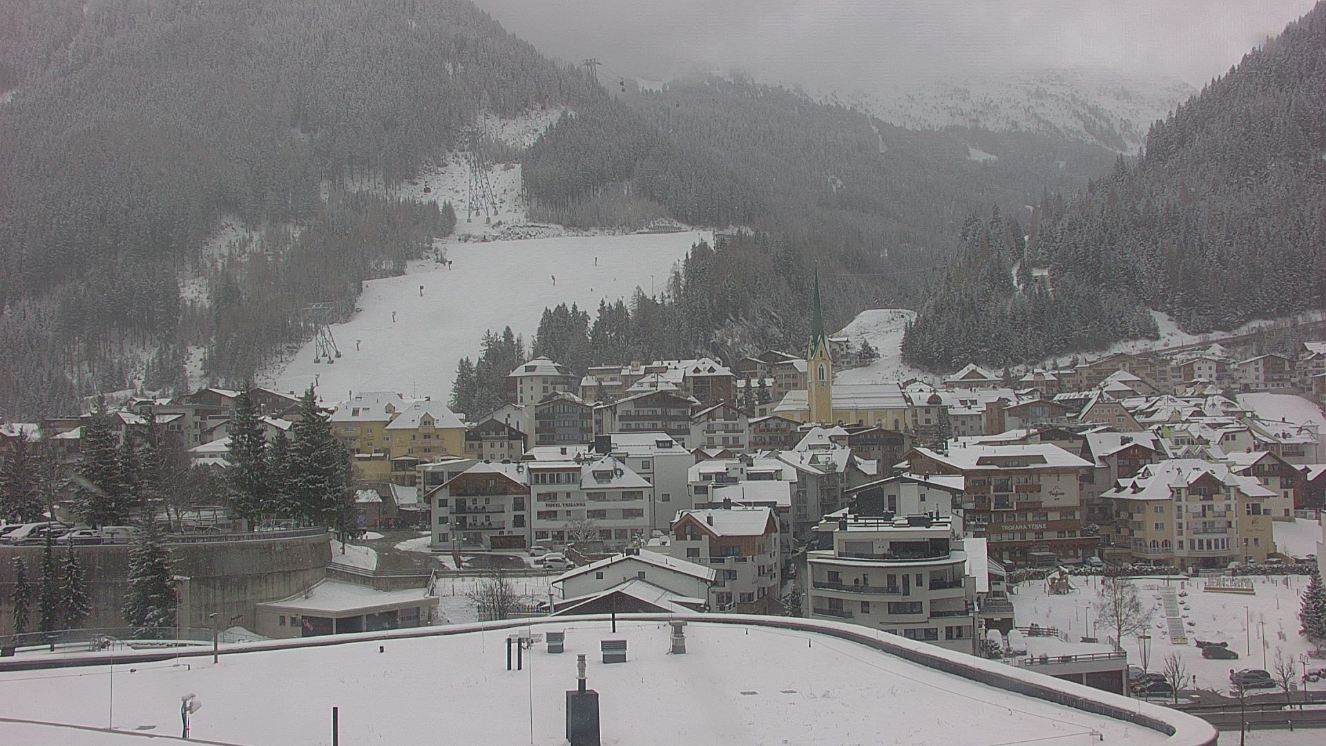 Archiv Foto Webcam Zentrum von Ischgl