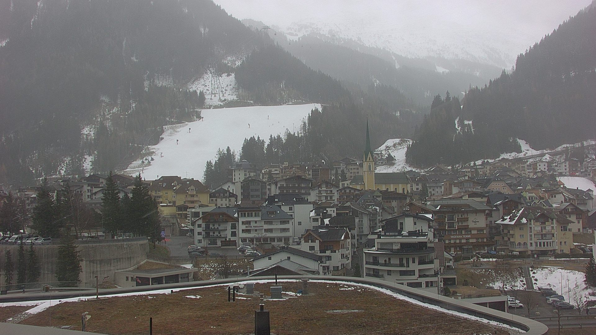 Archiv Foto Webcam Zentrum von Ischgl