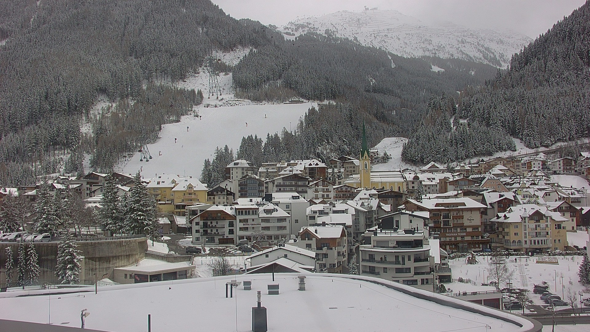 Archiv Foto Webcam Zentrum von Ischgl