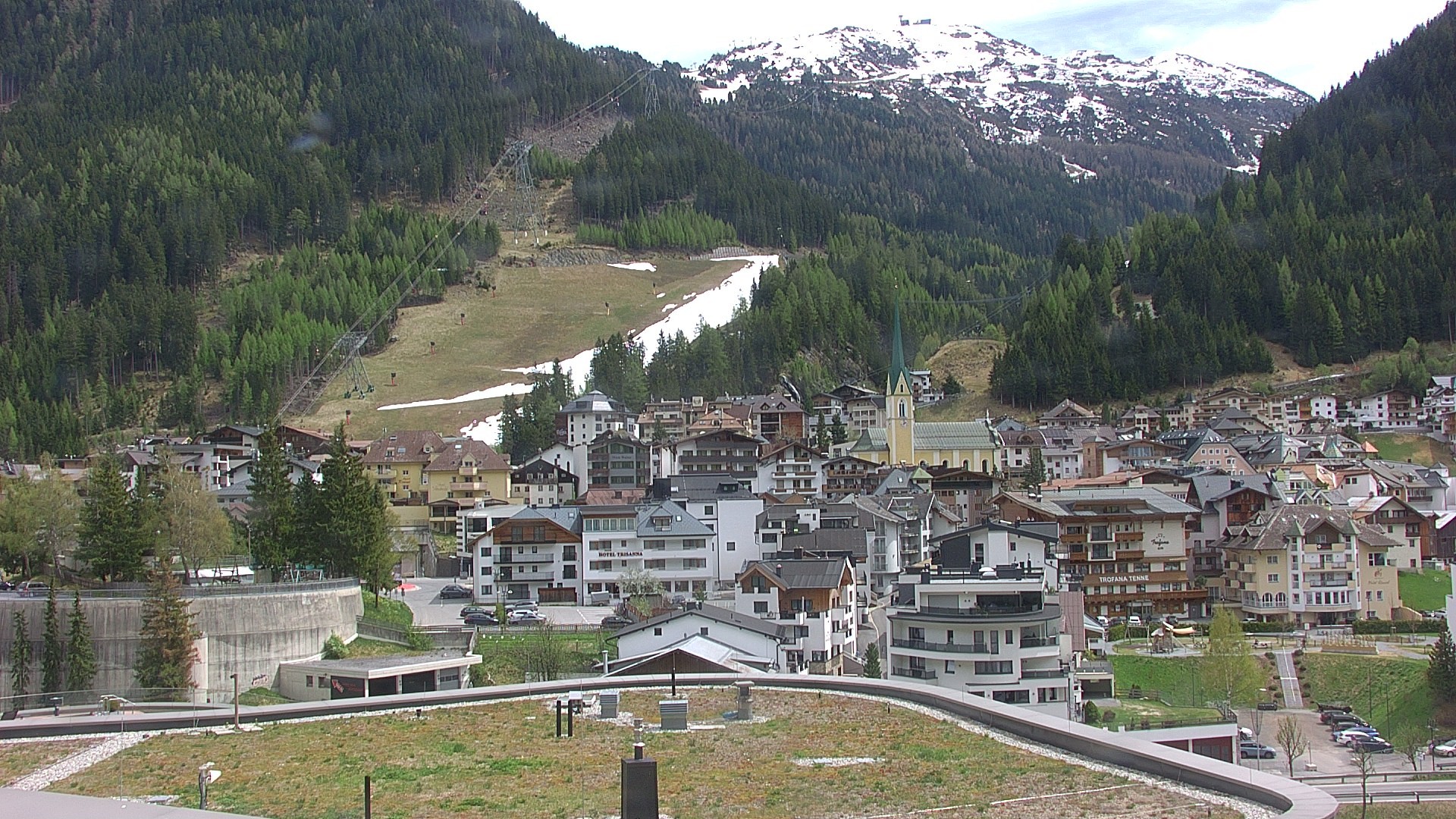 Archiv Foto Webcam Zentrum von Ischgl