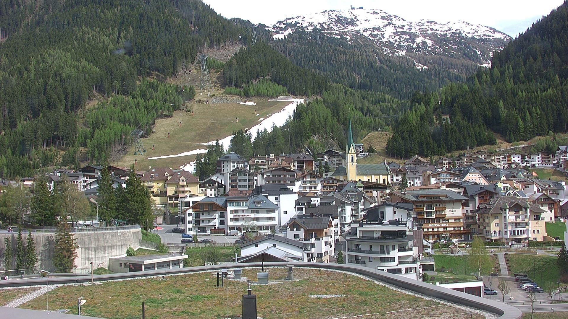 Archiv Foto Webcam Zentrum von Ischgl