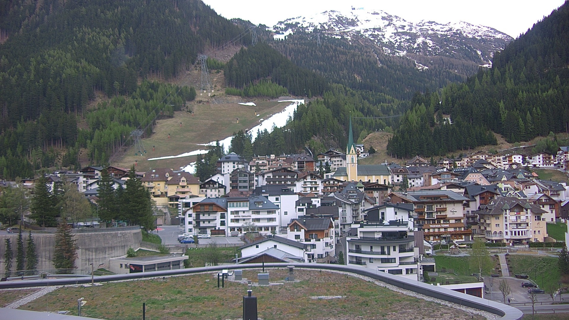 Archiv Foto Webcam Zentrum von Ischgl