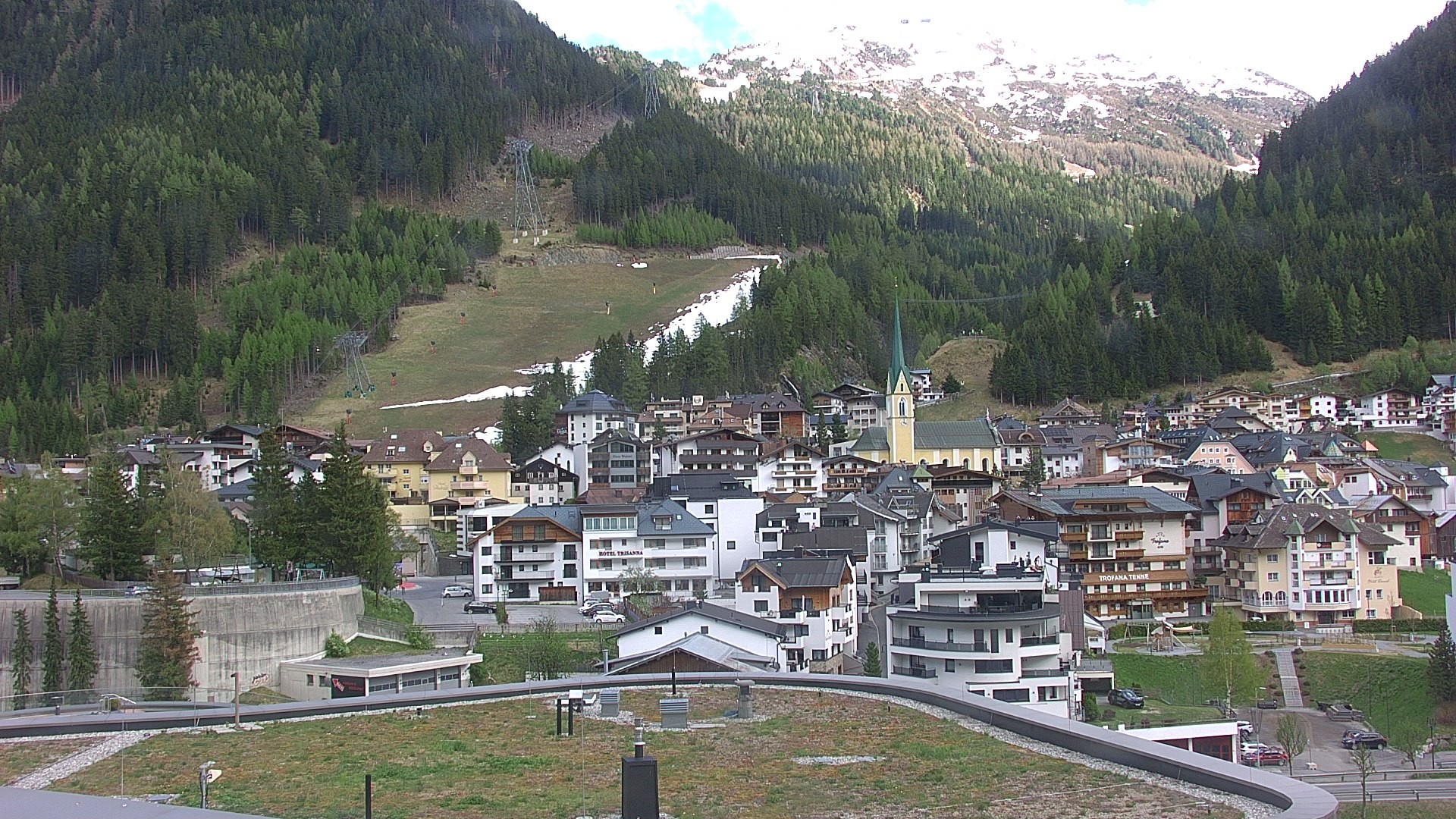 Archiv Foto Webcam Zentrum von Ischgl