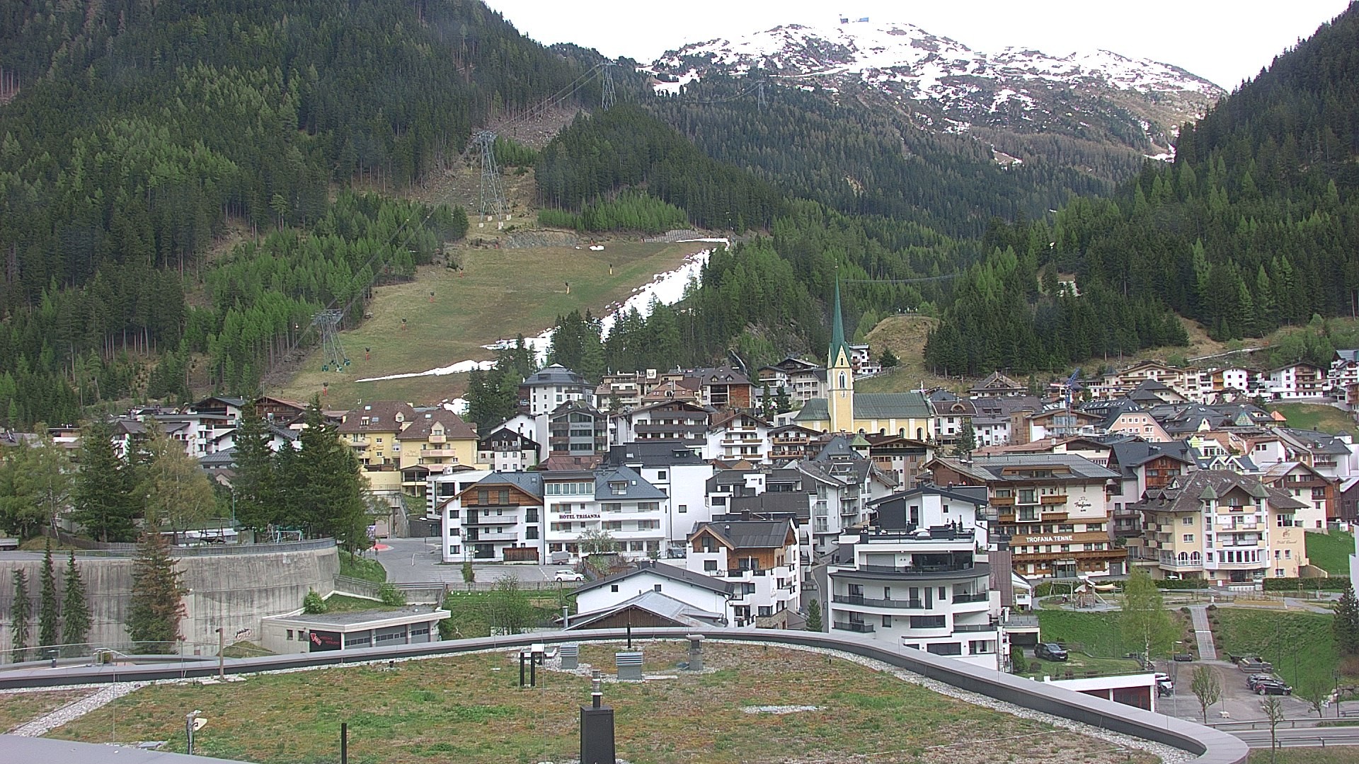 Archiv Foto Webcam Zentrum von Ischgl