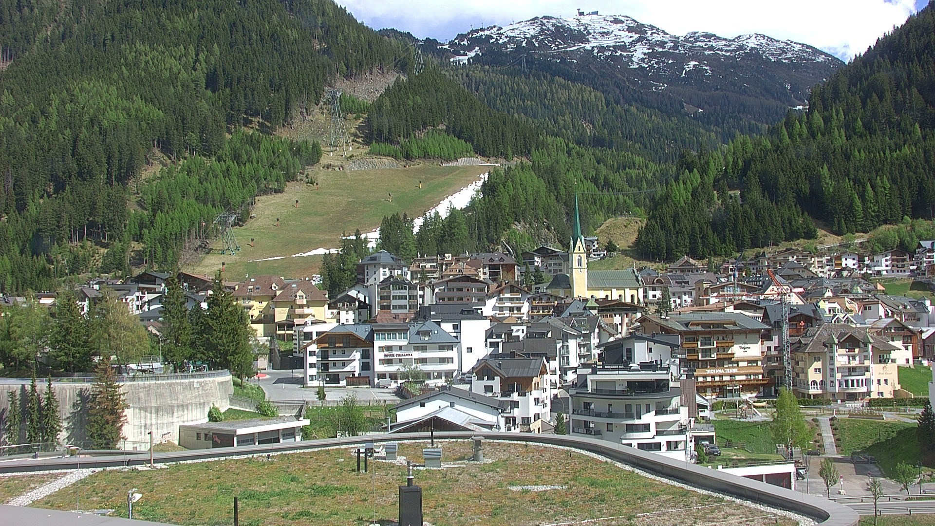 Archived image Webcam Center of Ischgl