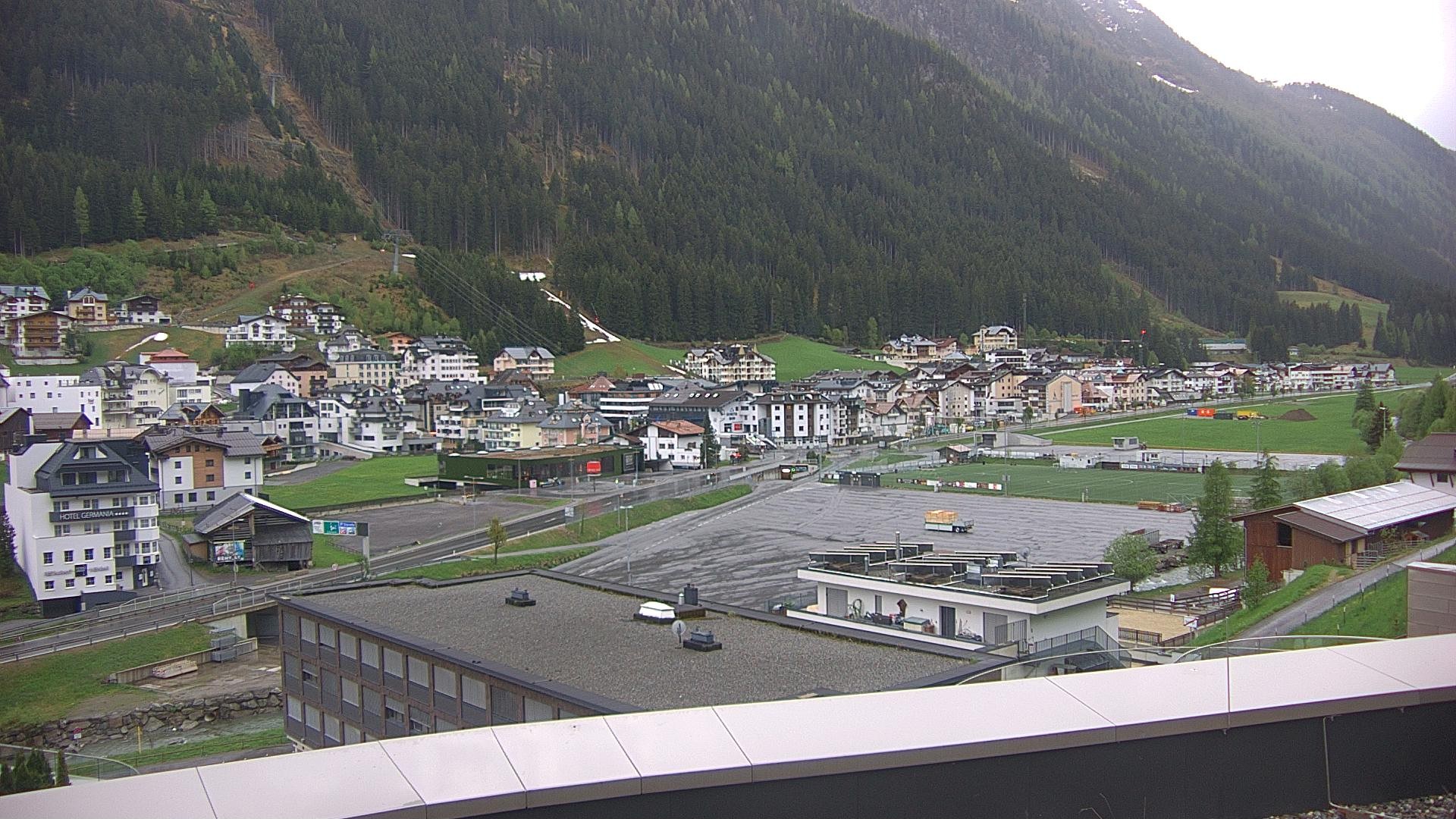 Archiv Foto Webcam Zentrum von Ischgl