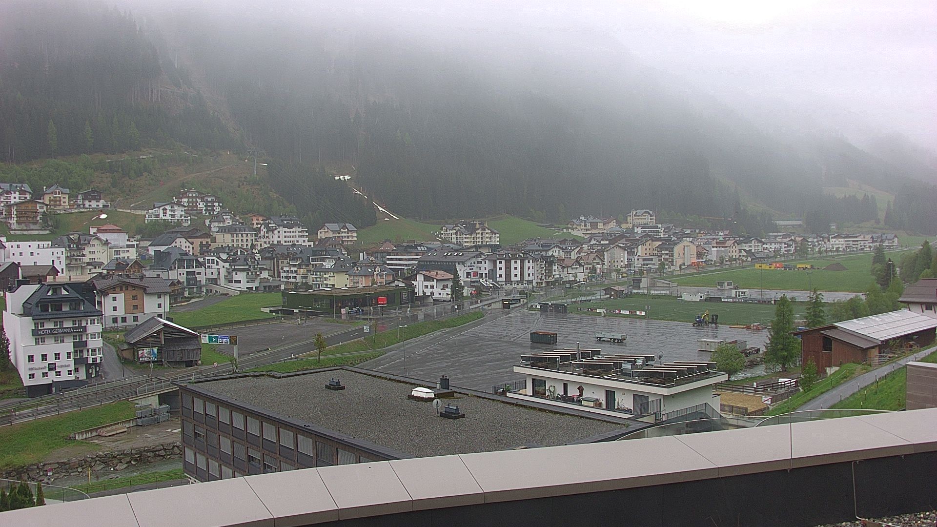 Archiv Foto Webcam Zentrum von Ischgl