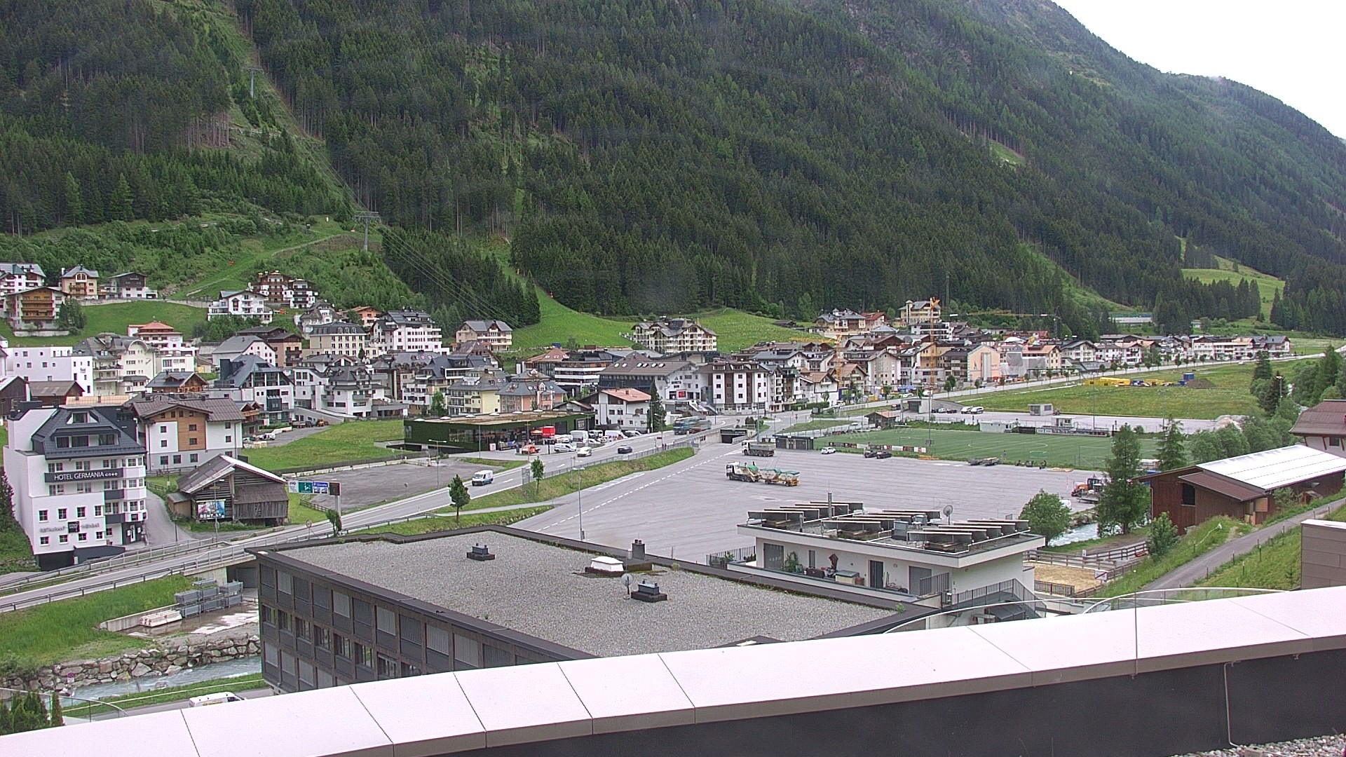 Archiv Foto Webcam Zentrum von Ischgl