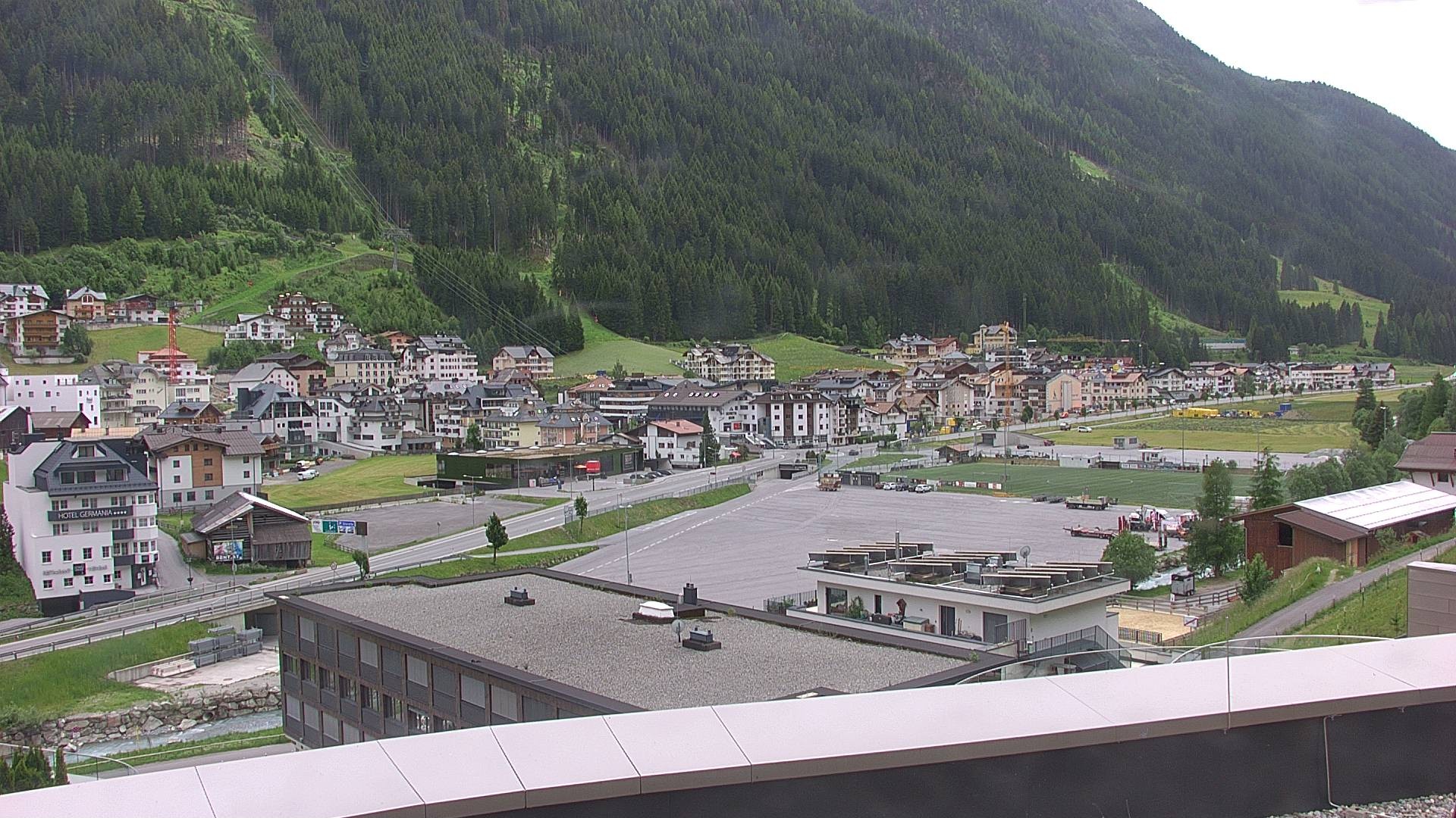 Archiv Foto Webcam Zentrum von Ischgl