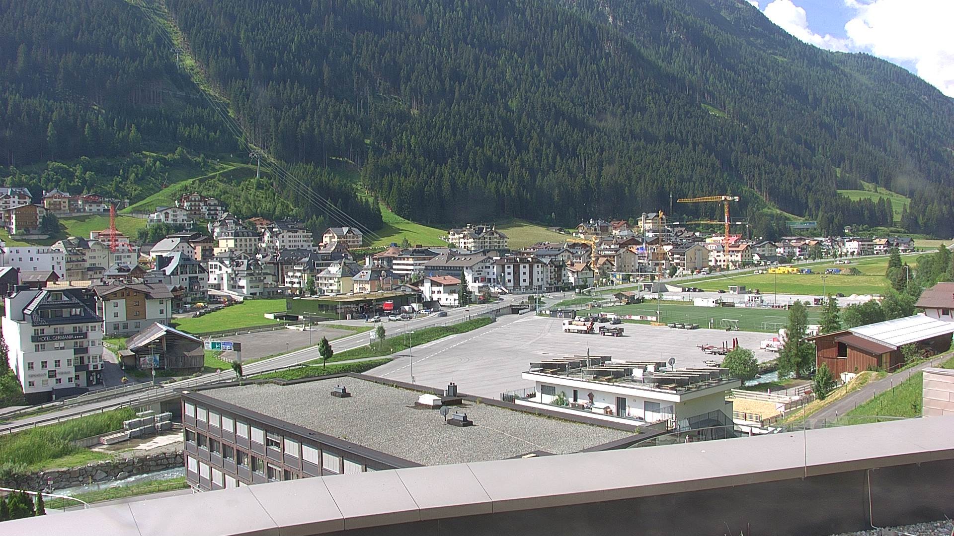Archived image Webcam Center of Ischgl