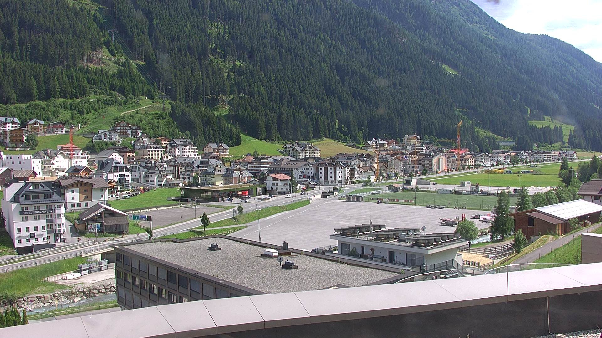 Archiv Foto Webcam Zentrum von Ischgl