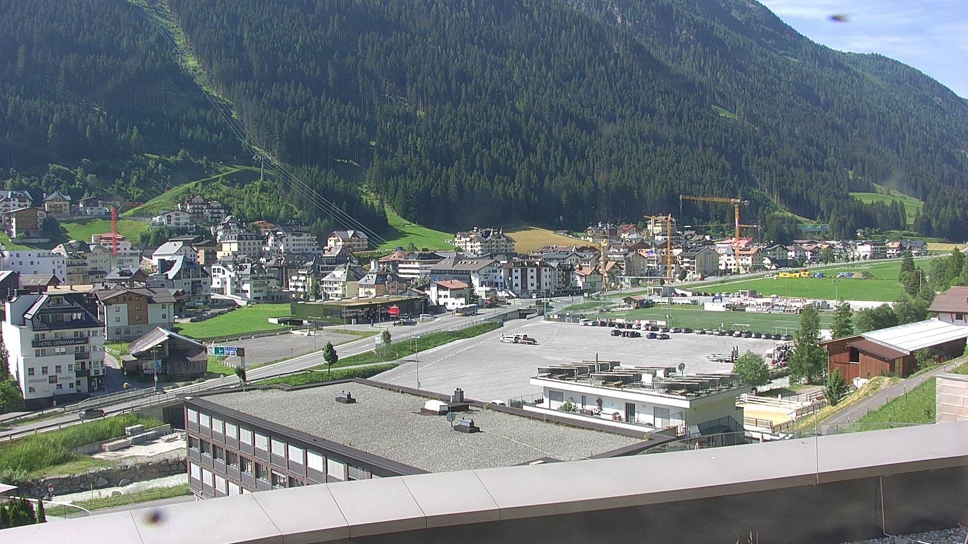 Archiv Foto Webcam Zentrum von Ischgl