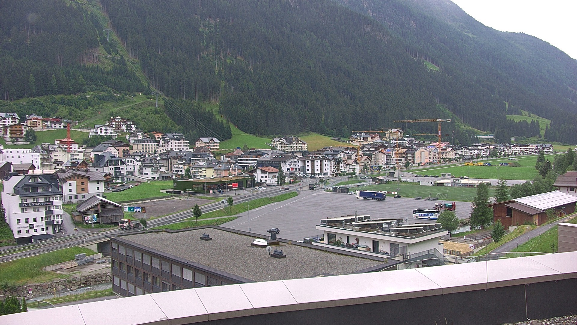 Archiv Foto Webcam Zentrum von Ischgl