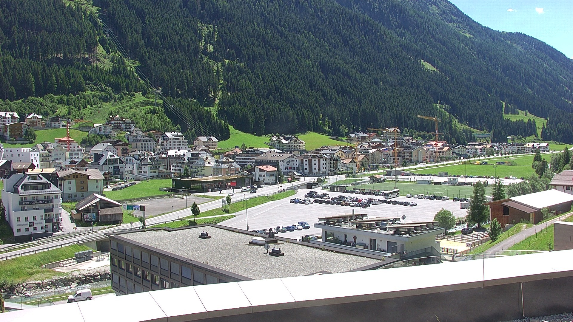 Archiv Foto Webcam Zentrum von Ischgl