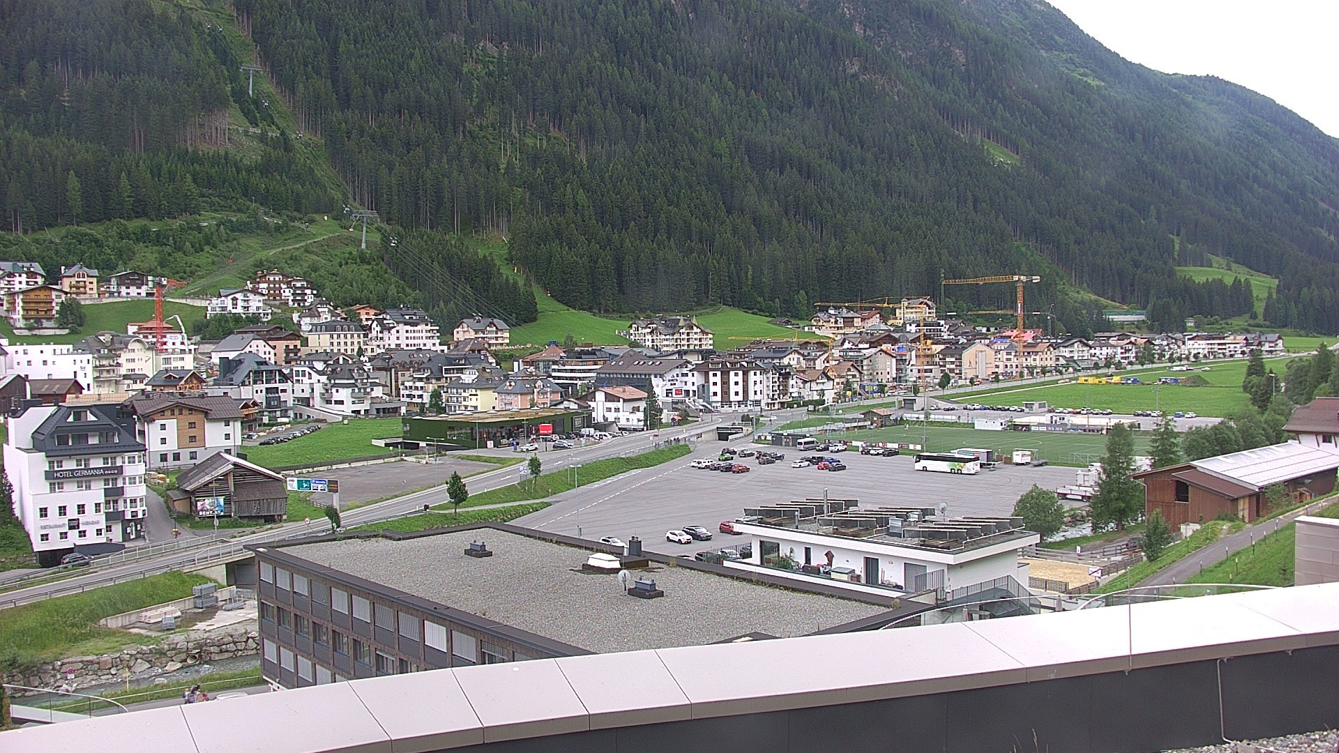 Archiv Foto Webcam Zentrum von Ischgl