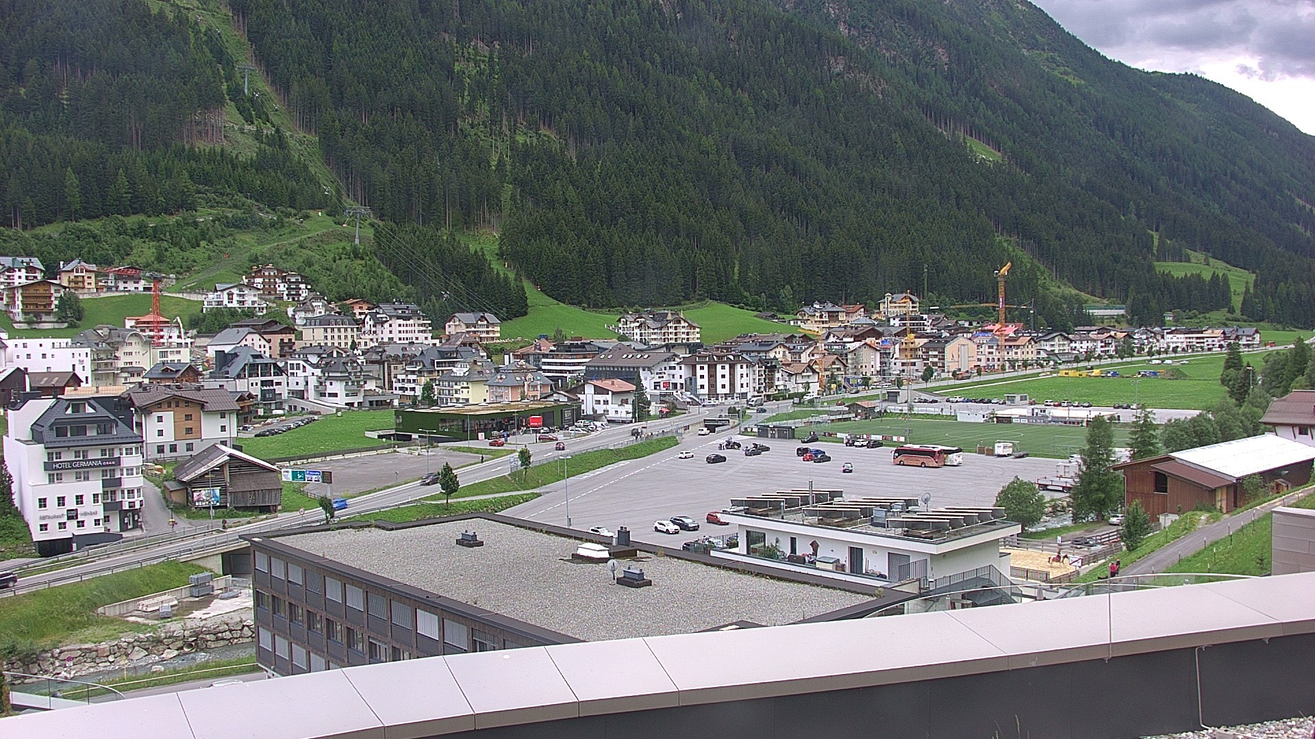 Archiv Foto Webcam Zentrum von Ischgl