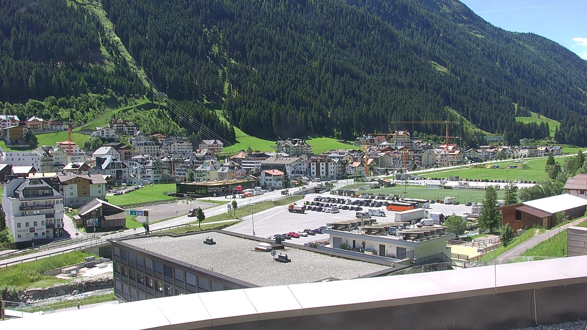 Archiv Foto Webcam Zentrum von Ischgl
