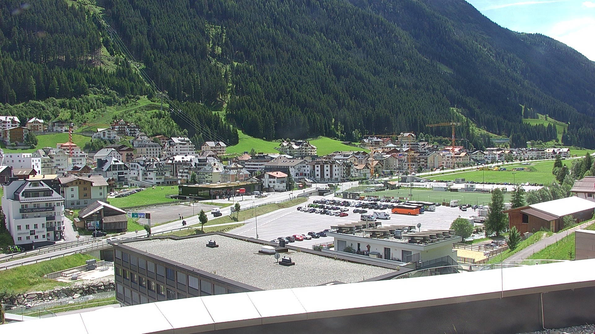 Archiv Foto Webcam Zentrum von Ischgl