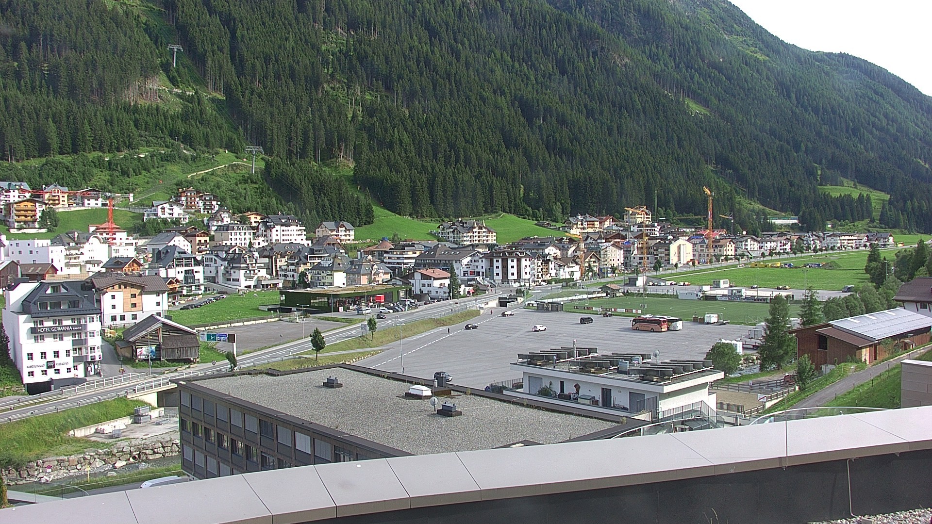 Archiv Foto Webcam Zentrum von Ischgl