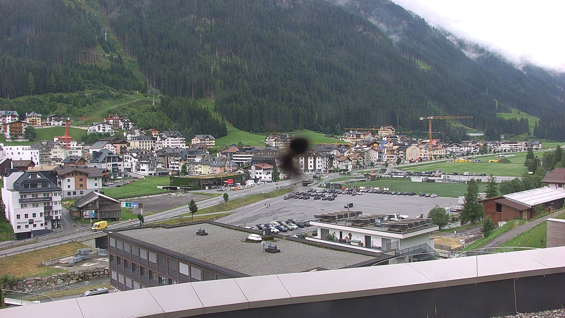Archiv Foto Webcam Zentrum von Ischgl
