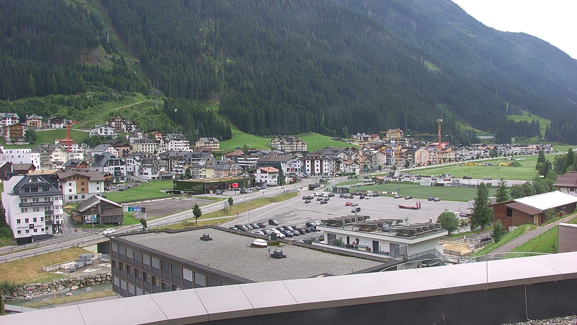 Archiv Foto Webcam Zentrum von Ischgl
